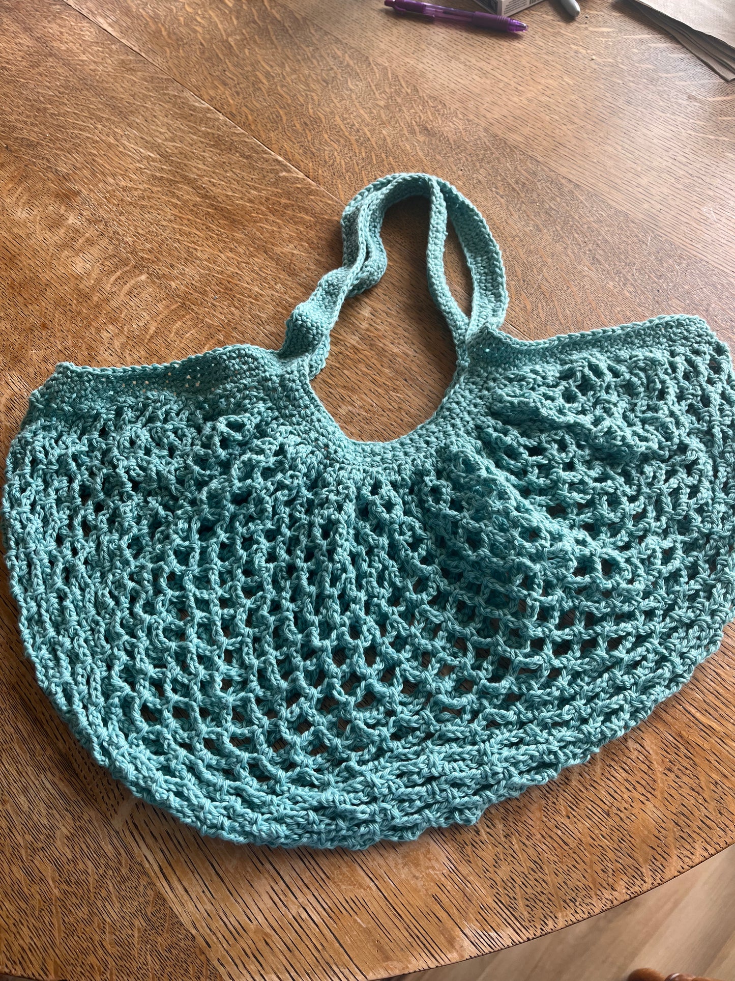 Seafoam Market Bag- Medium