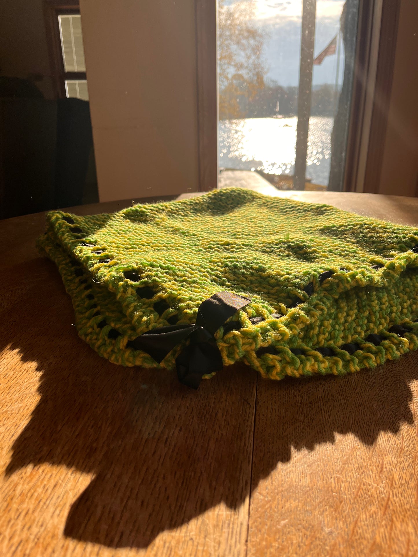 Lemon Lime Baby Blanket