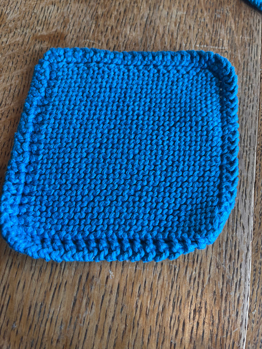 Blue Dishcloths