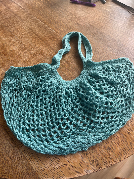 Seafoam Market Bag- Medium