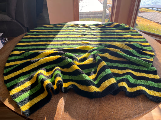 Lemon Lime Throw Blanket